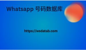 Whatsapp 号码数据库